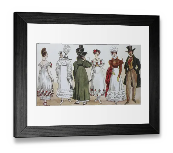 Framed Print : Fashion, clothing, fashion in France Framed Print : Fashion, clothing, fashion in France