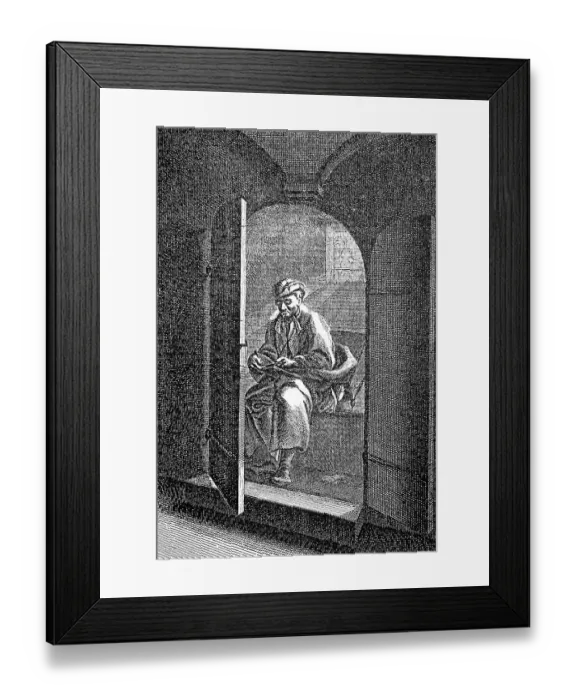 Framed Print : Student sitting on toilet, Loco secreto Framed Print : Student sitting on toilet, Loco secreto