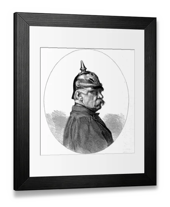 Framed Print : Albrecht Theodor Emil Graf von Roon
