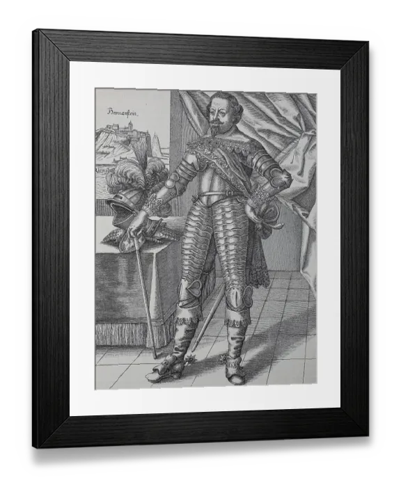 Framed Print : Count Johann von Werth, 1591, 16 January 1652 Framed Print : Count Johann von Werth, 1591, 16 January 1652