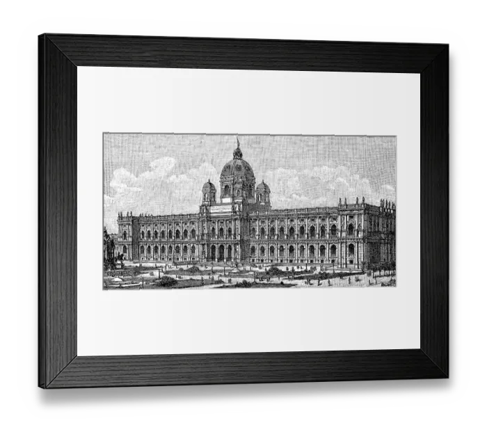 Framed Print : Natural History Museum in Vienna