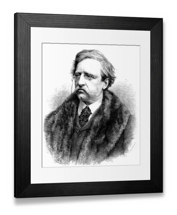 Framed Print : Baron Nils Adolf Erik Nordenskioeld