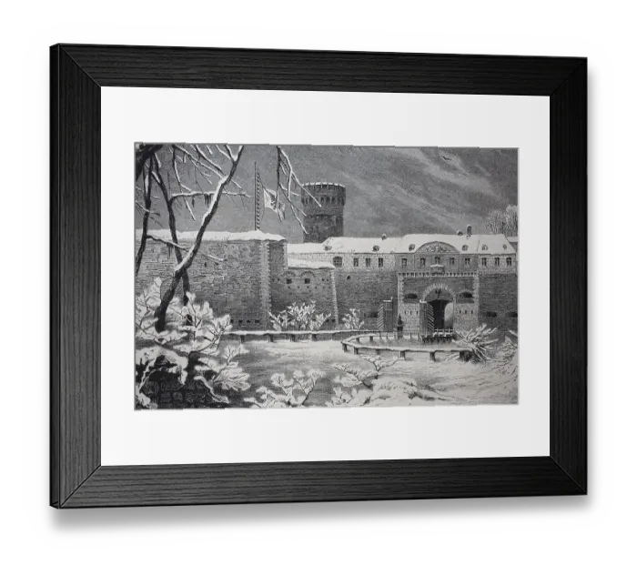 Framed Print : Spandau Citadelle, Zitadelle Spandau