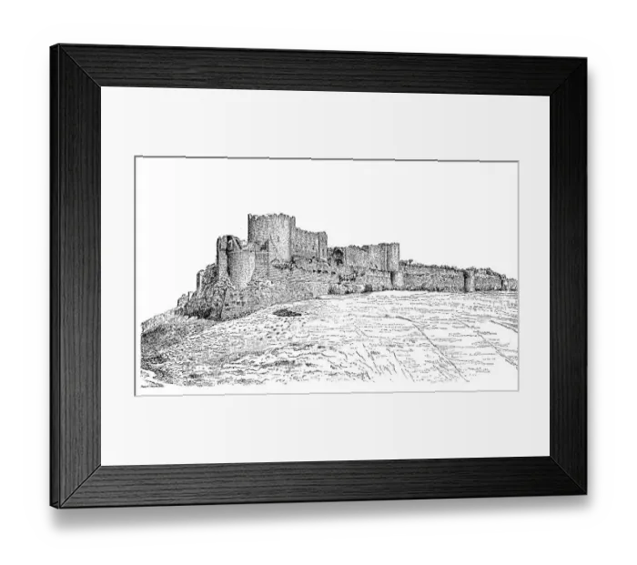Framed Print : Castle Margat, Markab, a castle ruin in Syria Framed Print : Castle Margat, Markab, a castle ruin in Syria