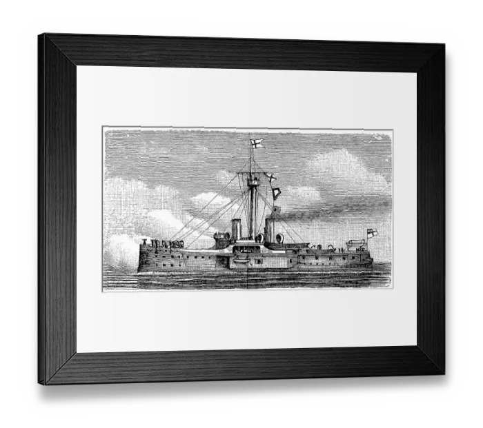 Framed Print : SMS Oldenburg was the first steel ship built in Germany Framed Print : SMS Oldenburg was the first steel ship built in Germany