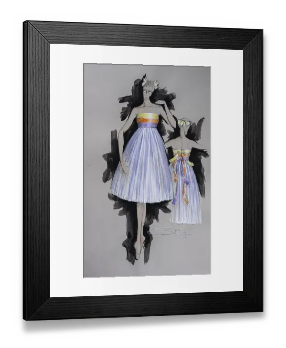 Framed Print : Dance, ballet, theatre costume