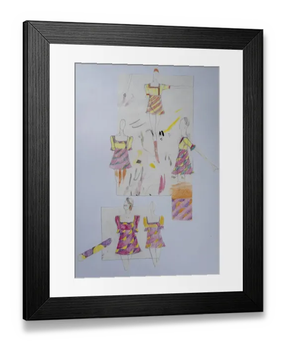 Framed Print : Dance, ballet, theatre costume Framed Print : Dance, ballet, theatre costume