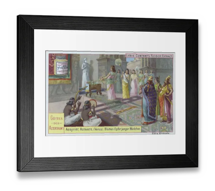 Framed Print : Ancient Gods series, Assyrians