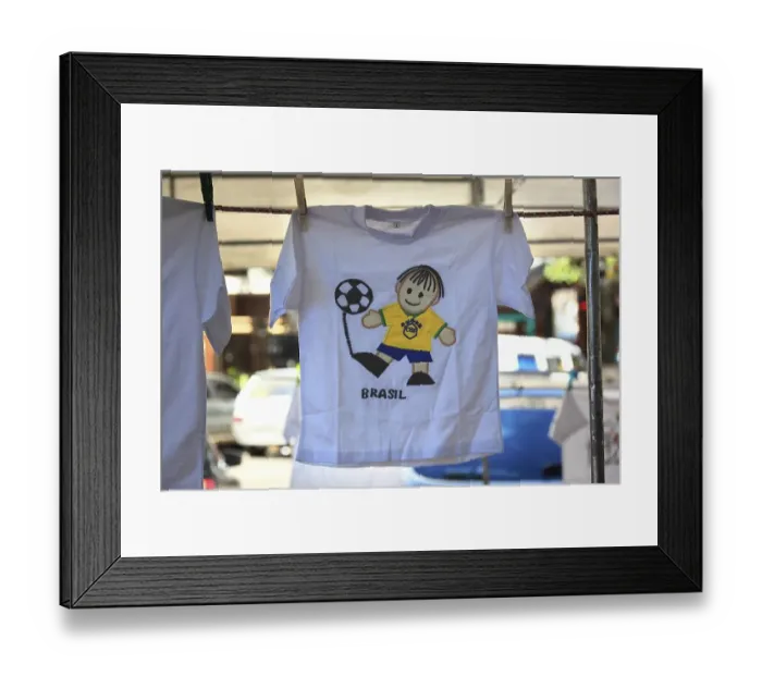Framed Print : Souvenirs from Rio de Janeiro, Brazil Framed Print : Souvenirs from Rio de Janeiro, Brazil