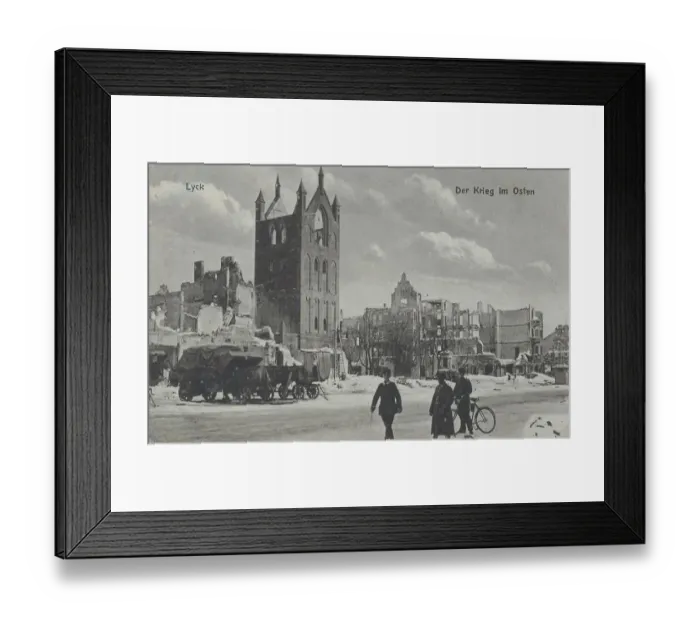 Framed Print : The Russian invasion of East Prussia in 1914 Framed Print : The Russian invasion of East Prussia in 1914