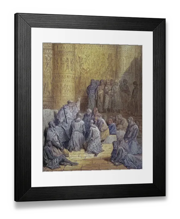 Framed Print : Captured French Knights in Cairo Framed Print : Captured French Knights in Cairo