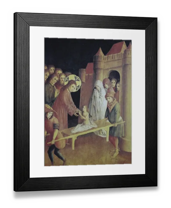 Framed Print : The Revival of the Young Man of Nain
