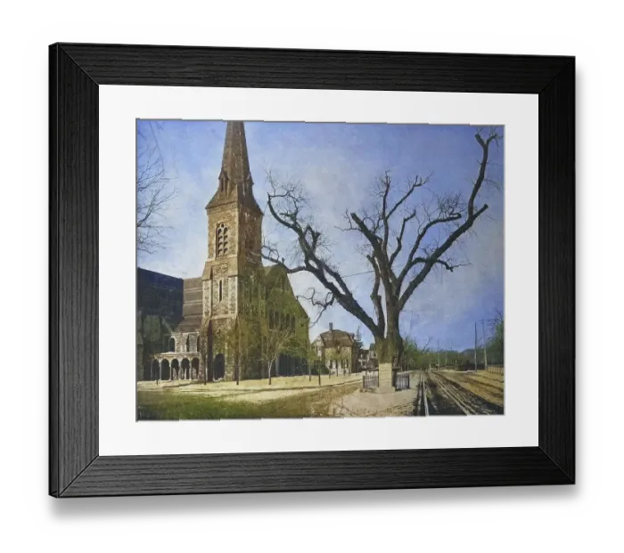 Framed Print : United States of America, Cambridge near Boston
