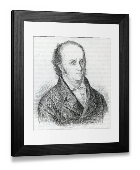 Framed Print : Jean Paul Friedrich Richter. Historical illustration from Otto von Leixner: Illustrated history of German literature Framed Print : Jean Paul Friedrich Richter. Historical illustration from Otto von Leixner: Illustrated history of German literature