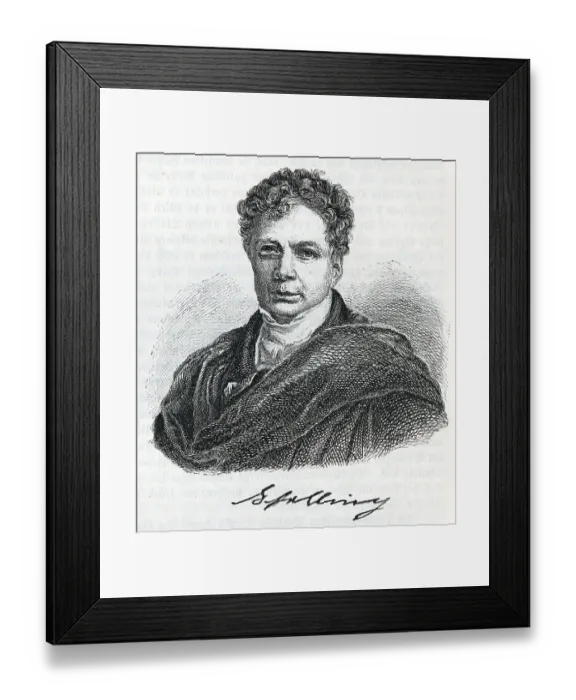 Framed Print : Friedrich Wilhelm Joseph Schelling