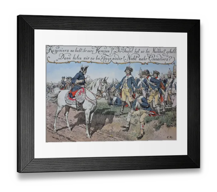 Framed Print : Seven Years War, global conflict fought between 1756 and 1763 Framed Print : Seven Years War, global conflict fought between 1756 and 1763