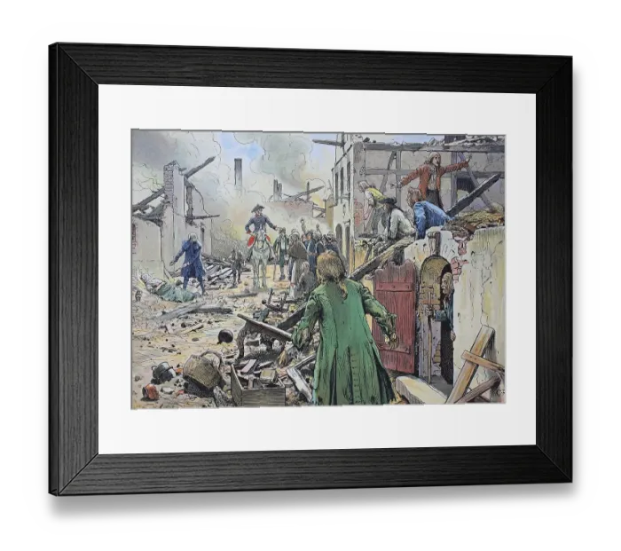 Framed Print : King Frederick the Great, Frederick II