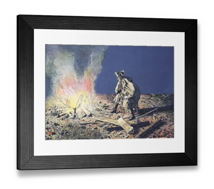 Framed Print : Seven Years War, global conflict fought between 1756 and 1763 Framed Print : Seven Years War, global conflict fought between 1756 and 1763