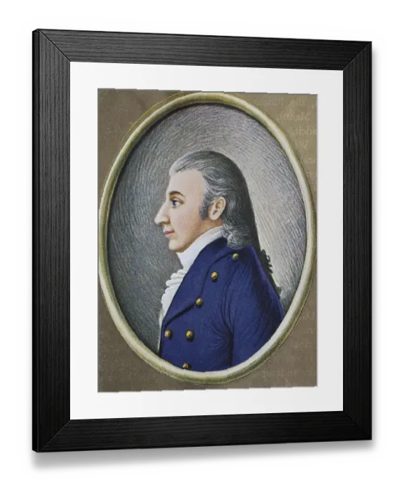 Framed Print : Johann Christoph Friedrich von Schiller