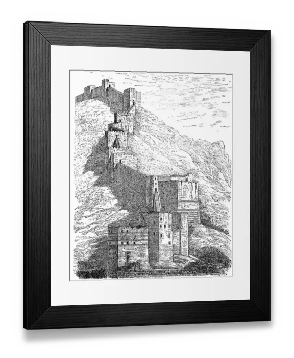 Framed Print : The fortress walls of Antiochia