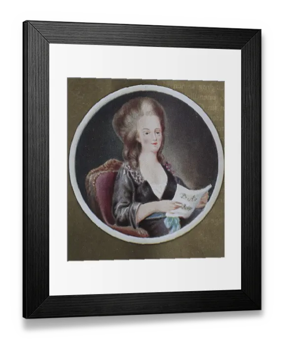 Framed Print : Marie Antoinette, born Maria Antonia Josepha Johanna Framed Print : Marie Antoinette, born Maria Antonia Josepha Johanna