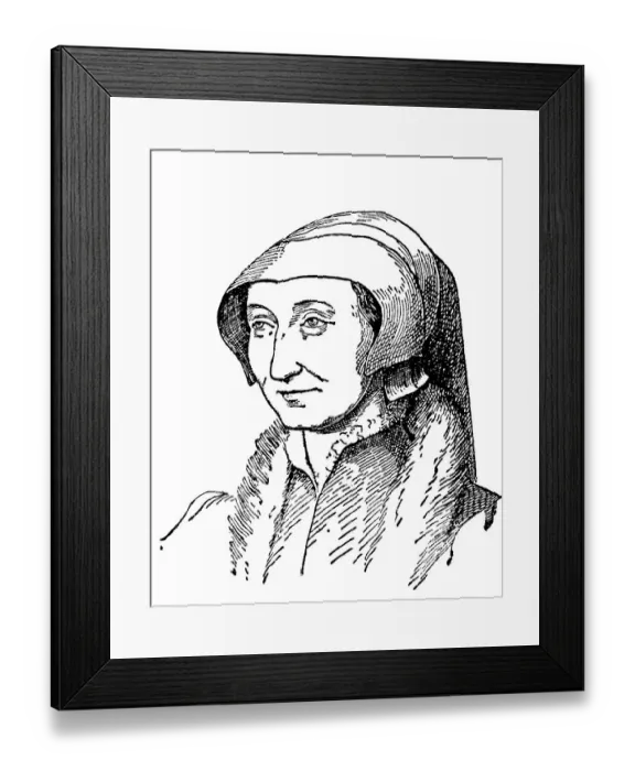 Framed Print : Marguerite de Navarre, Marguerite d'Angouleme Framed Print : Marguerite de Navarre, Marguerite d'Angouleme