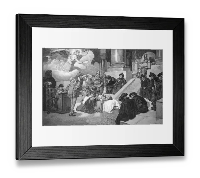 Framed Print : The Truth, after a painting by Alexander Frenz