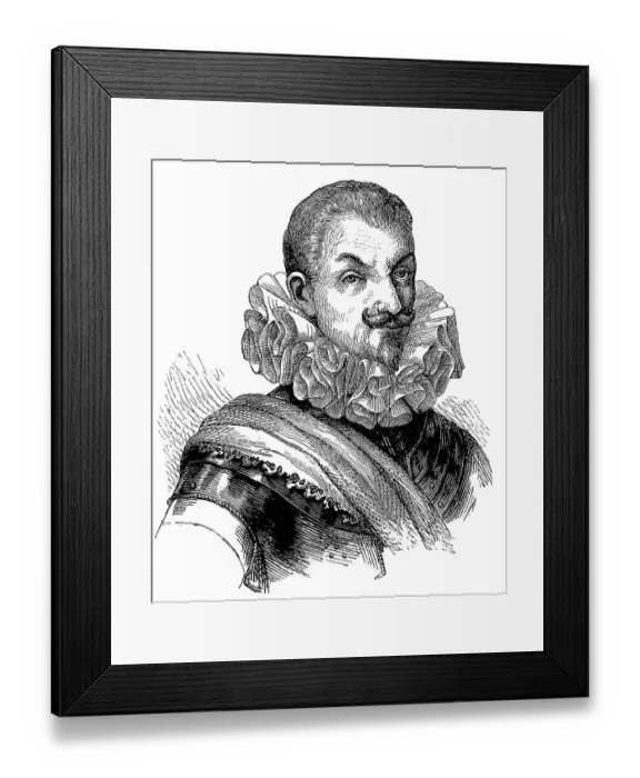 Framed Print : Johann T'Serclaes von Tilly