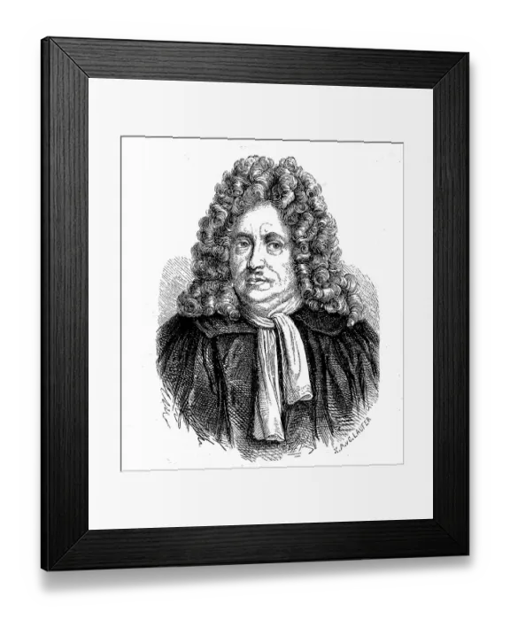 Framed Print : Christian Thomasius, 1 January 1655 Framed Print : Christian Thomasius, 1 January 1655
