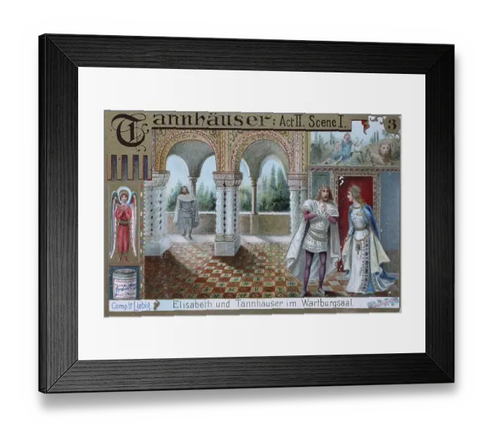 Framed Print : Series of pictures Tannhaeuser Framed Print : Series of pictures Tannhaeuser
