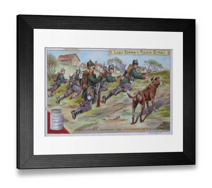 Framed Print : Picture series of manoeuvre pictures