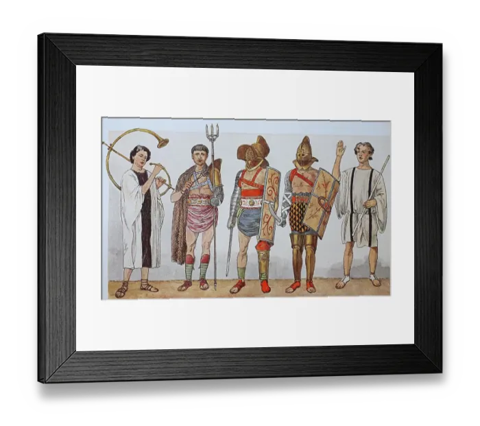 Framed Print : Fashion, clothing in Italy, Rome