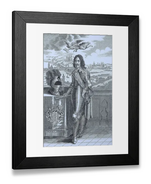 Framed Print : Duke Bernhard of Saxe-Weimar, 16 August 1604 Framed Print : Duke Bernhard of Saxe-Weimar, 16 August 1604