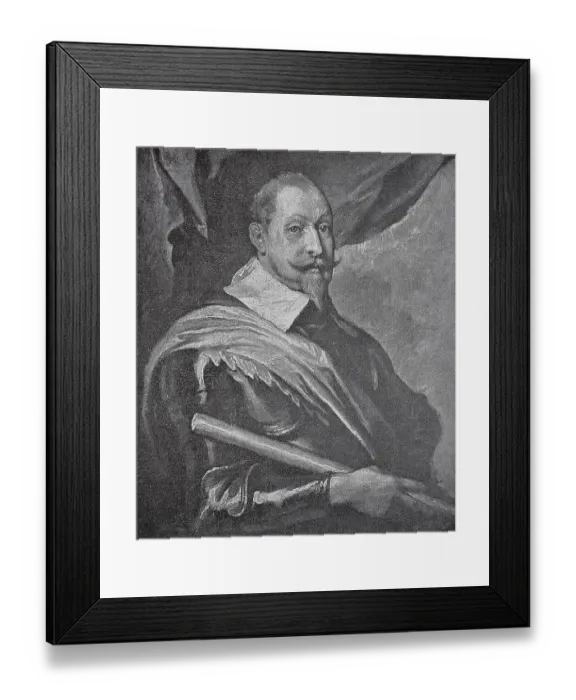 Framed Print : Gustav II Adolf, 19 December 1594