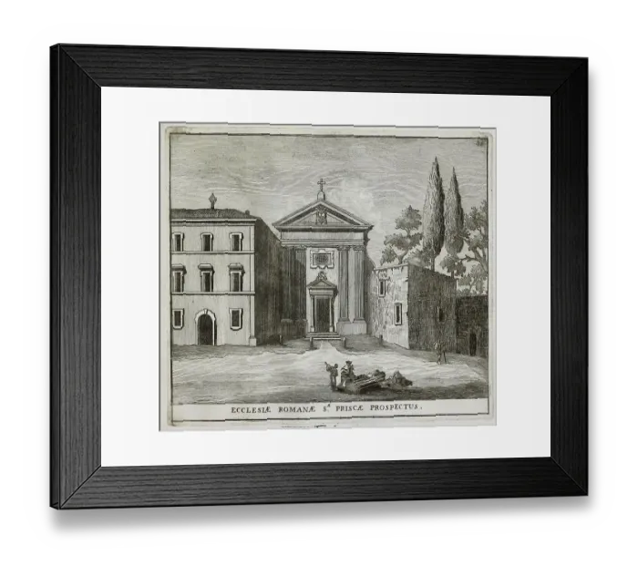 Framed Print : Santa Prisca is a church in Rome