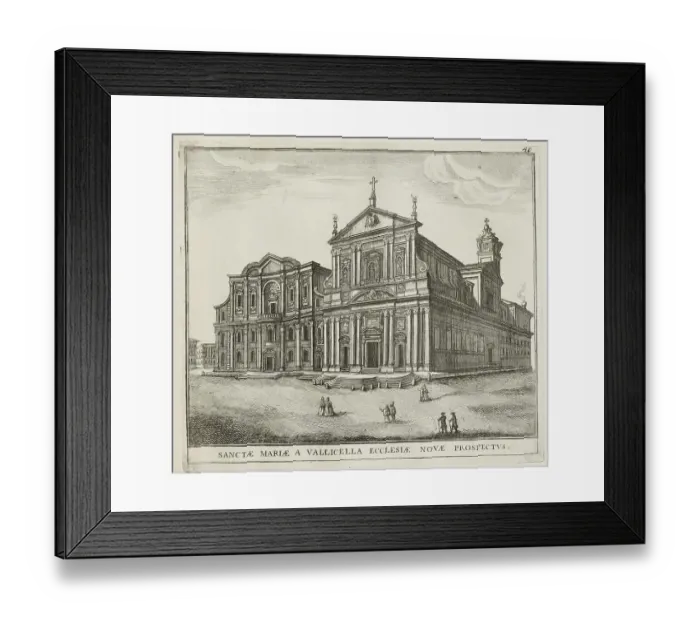 Framed Print : The Church of Santa Maria in Vallicella Framed Print : The Church of Santa Maria in Vallicella