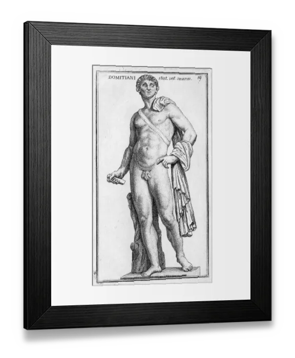 Framed Print : Domitian, 24 October 51, 18 September 96 Framed Print : Domitian, 24 October 51, 18 September 96
