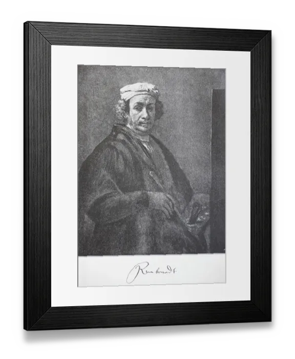 Framed Print : Rembrandt Harmenszoon van Rijn