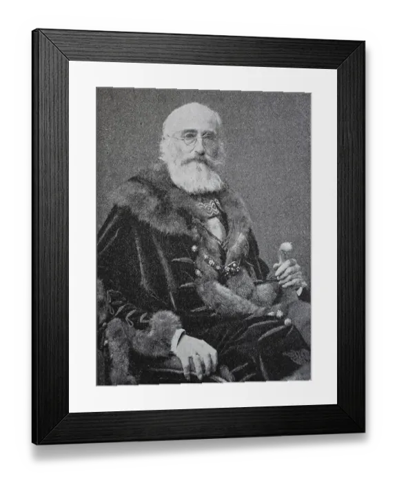 Framed Print : Koloman Tisza Count of Borosjeno et Szeged