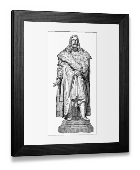 Framed Print : Albrecht Duerer the Younger, 21 May 1471