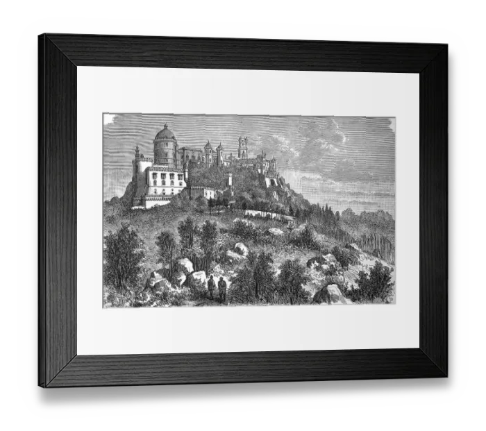 Framed Print : Palacio Nacional da Pena, National Palace Pena in Portugal