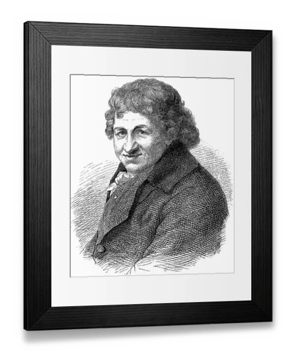 Framed Print : Daniel Nikolaus Chodowiecki, 16 October 1726 Framed Print : Daniel Nikolaus Chodowiecki, 16 October 1726