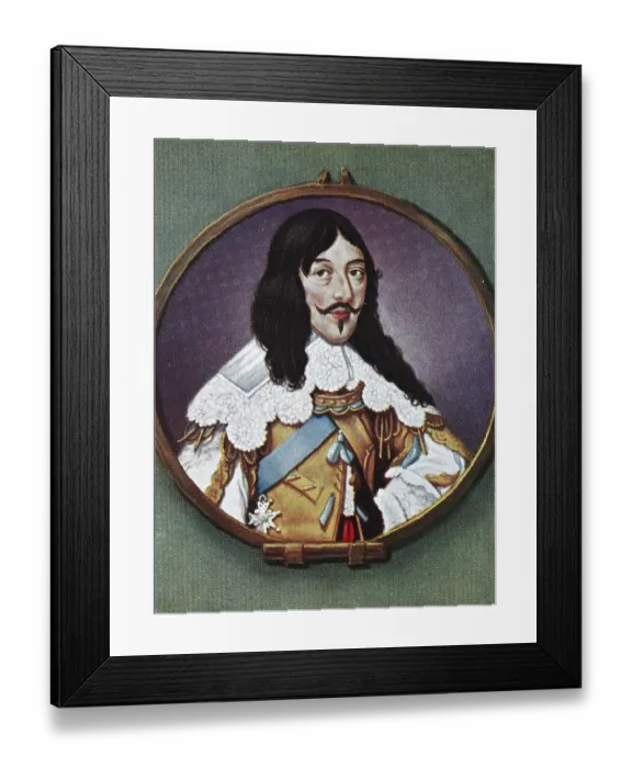 Framed Print : Louis XIII 27 September 1601-14 May 1643 Framed Print : Louis XIII 27 September 1601-14 May 1643