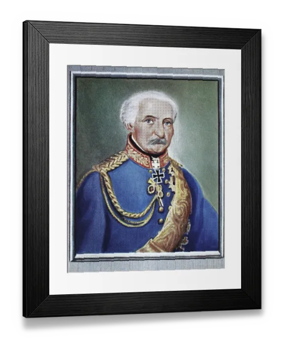 Framed Print : Gebhard Leberecht von Bluecher