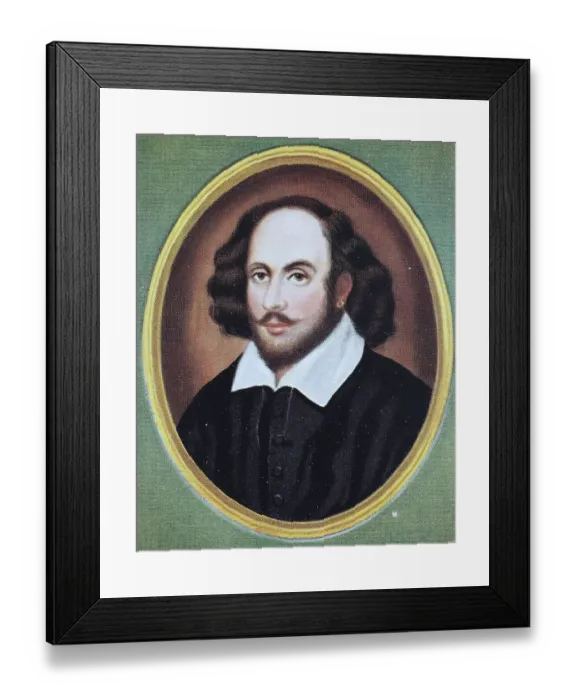 Framed Print : William Shakespeare, 26 April 1564 Framed Print : William Shakespeare, 26 April 1564