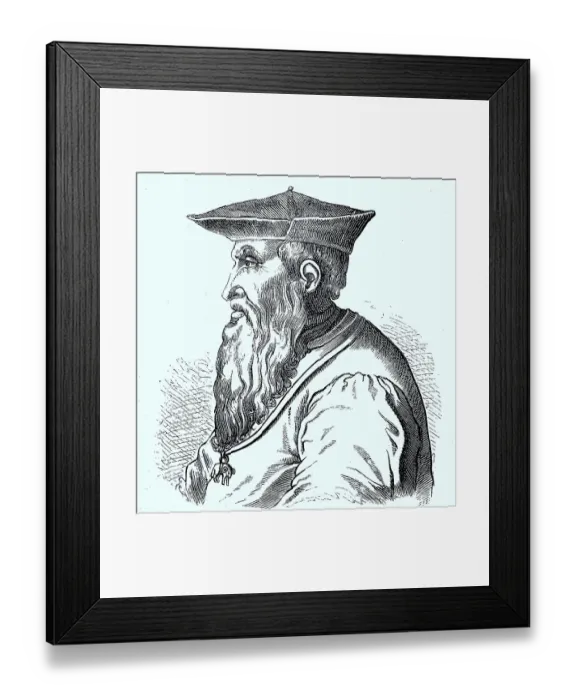 Framed Print : Andreas Doria, Genoese Admiral and Prince of Melfi