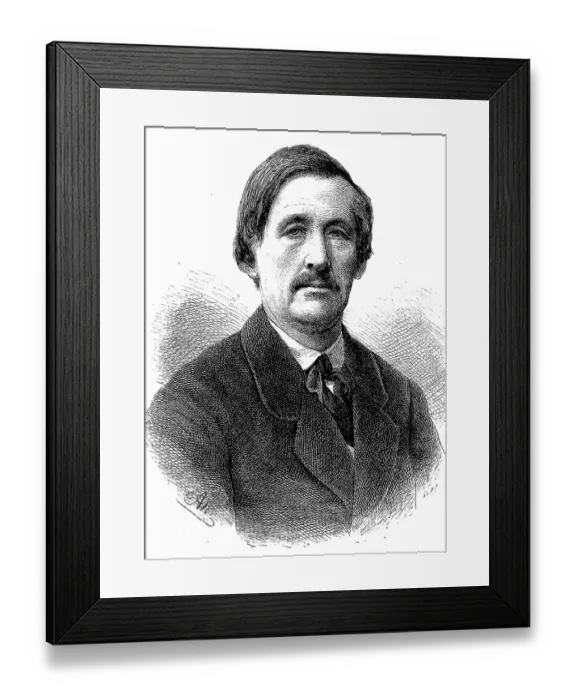 Framed Print : Friedrich Alexander Theodor Kreyssig Framed Print : Friedrich Alexander Theodor Kreyssig