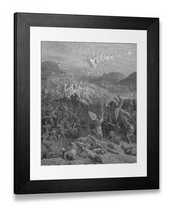 Framed Print : The Battle of Iconium was fought on 18 May 1190 during the Third Crusade between the German army under Frederick Framed Print : The Battle of Iconium was fought on 18 May 1190 during the Third Crusade between the German army under Frederick