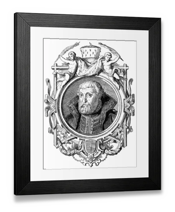 Framed Print : Johann Georg von Brandenburg, 1525-1598