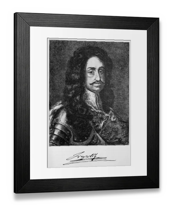 Framed Print : Leopold I. 9. June 1640, 5. May 1705 Framed Print : Leopold I. 9. June 1640, 5. May 1705